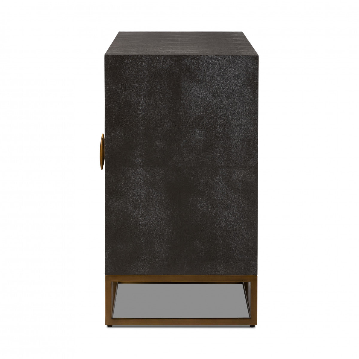 DI Designs Hampton Brown Shagreen & Bronze Sideboard | 4 Doors